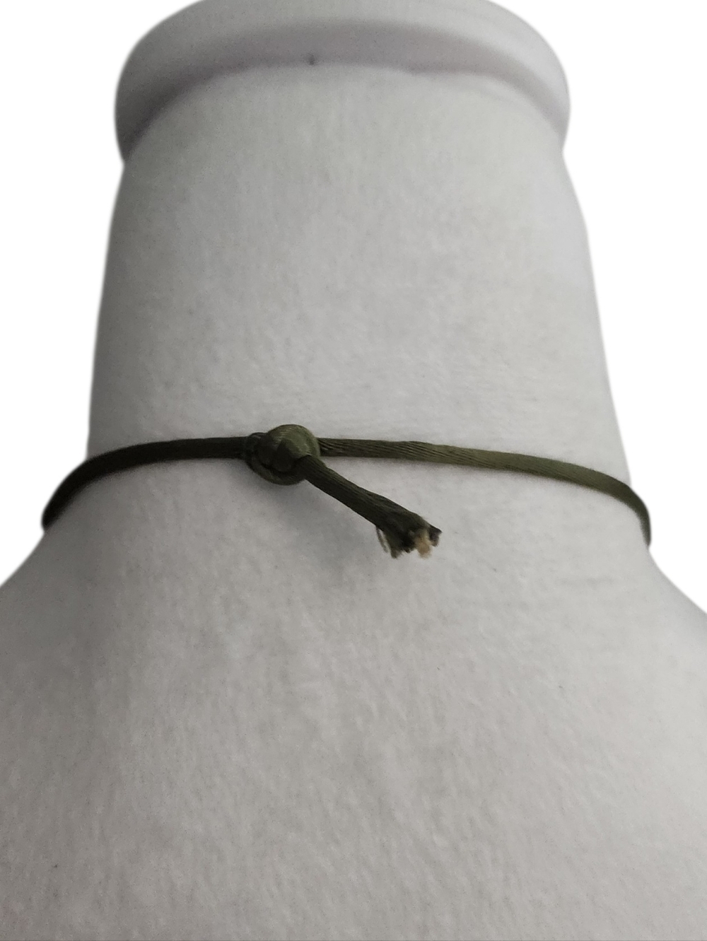 Alligator Wood Beaded Cord Necklace - Picture 3 of 7